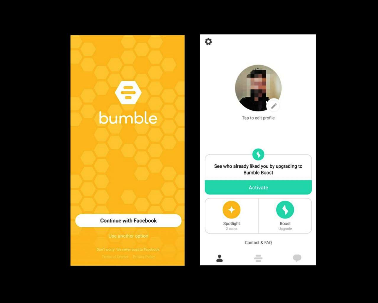 bumble dating site log in